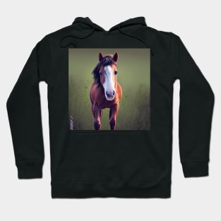 Extremy cute horse Hoodie